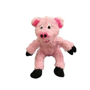 Pig piglet piggy Bashful Fuzzy Light Pink Barn  animal animal sitting plush 10in